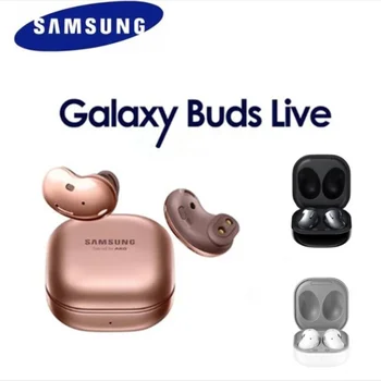 Eredeti Samsung Galaxy Rügyek Élő, BUDSLIVE Igaz Vezeték nélküli Fülhallgató w/Aktív zajszűrő Vezeték nélküli Töltés Fekete Fehér Arany