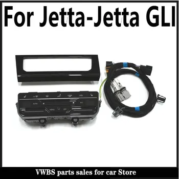 LCD érintőképernyő automatikus klímaberendezés panel Automatikus AC légkondicionáló kapcsoló VW Jetta GLI MK7