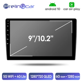 Prelingcar 9inch vagy 10inch Fő Készülék Android 10 Autó Rádió Sztereó Vevő, Videó Lejátszó, Multimédia Navigációs GPS-2 Din Dvd
